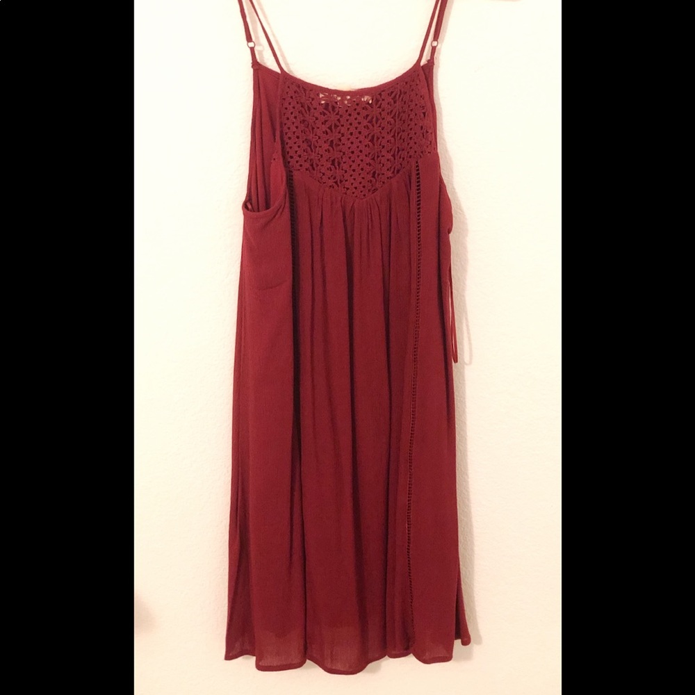 Maroon Dress